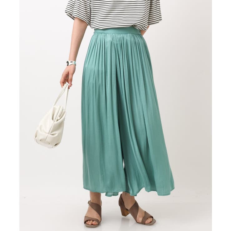 【イージーケア】落ち感ギャザースカンツ | a.v.v【WOMEN】 | 詳細画像28 