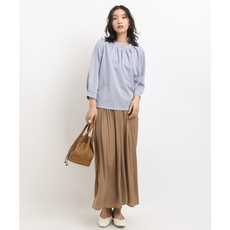 【イージーケア】落ち感ギャザースカンツ | a.v.v【WOMEN】 | 詳細画像29 