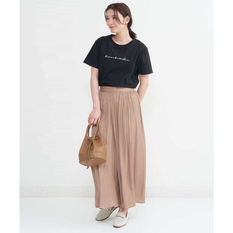 【イージーケア】落ち感ギャザースカンツ | a.v.v【WOMEN】 | 詳細画像32 