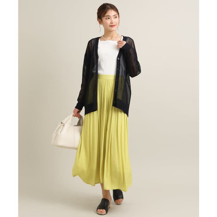 【イージーケア】落ち感ギャザースカンツ | a.v.v【WOMEN】 | 詳細画像38 