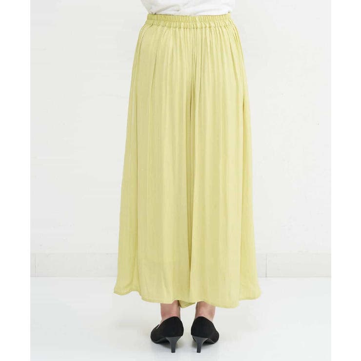 【イージーケア】落ち感ギャザースカンツ | a.v.v【WOMEN】 | 詳細画像49 