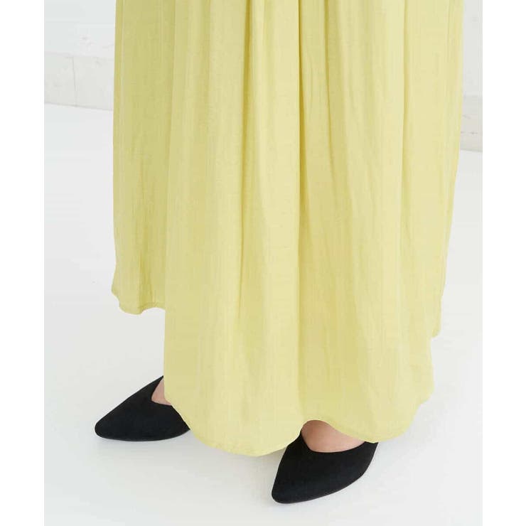 【イージーケア】落ち感ギャザースカンツ | a.v.v【WOMEN】 | 詳細画像52 