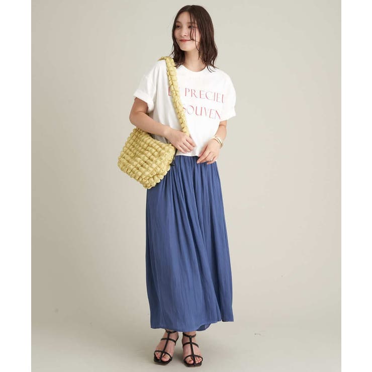 【イージーケア】落ち感ギャザースカンツ | a.v.v【WOMEN】 | 詳細画像6 