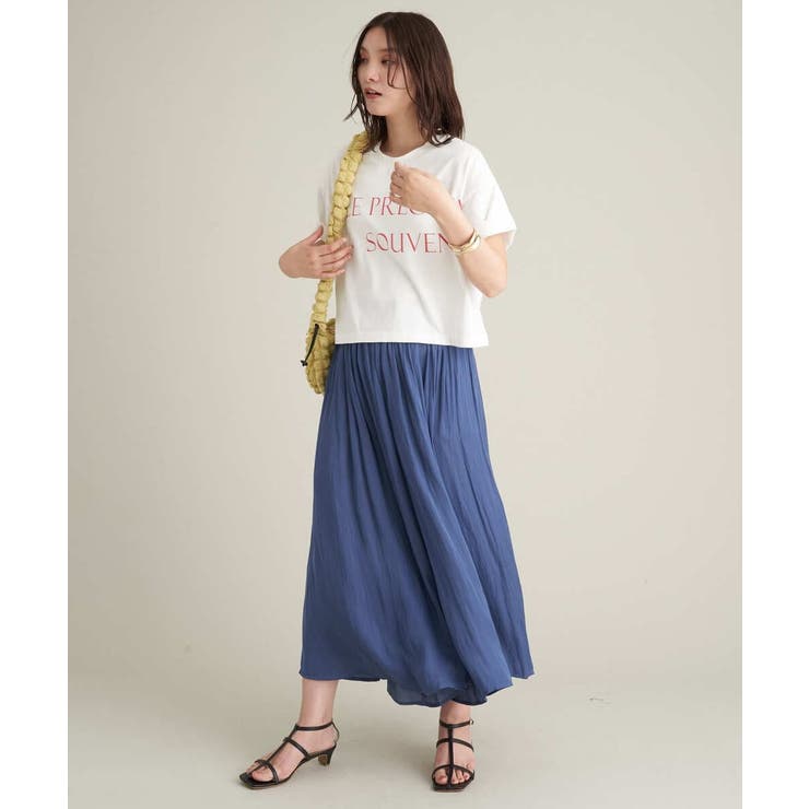 【イージーケア】落ち感ギャザースカンツ | a.v.v【WOMEN】 | 詳細画像8 