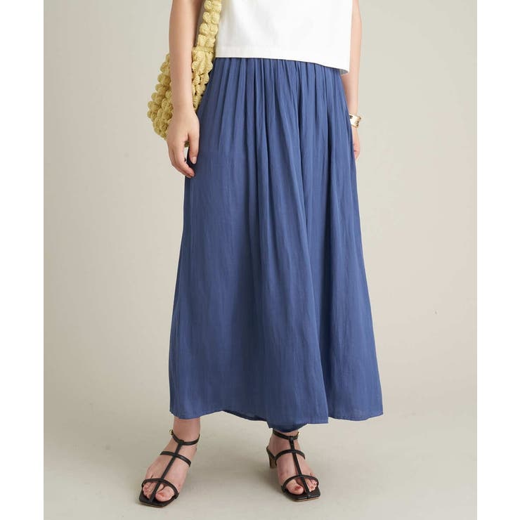 【イージーケア】落ち感ギャザースカンツ | a.v.v【WOMEN】 | 詳細画像9 