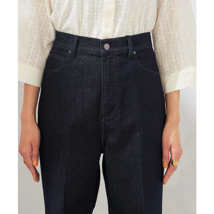 【接触冷感/ストレッチ】デニムワイドパンツ | a.v.v【WOMEN】 | 詳細画像19 