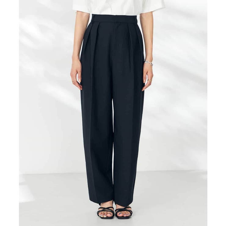 【洗える】タックワイドテーパードパンツ【WEB限定】 | a.v.v【WOMEN】 | 詳細画像27 