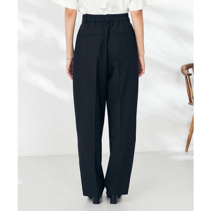 【洗える】タックワイドテーパードパンツ【WEB限定】 | a.v.v【WOMEN】 | 詳細画像29 