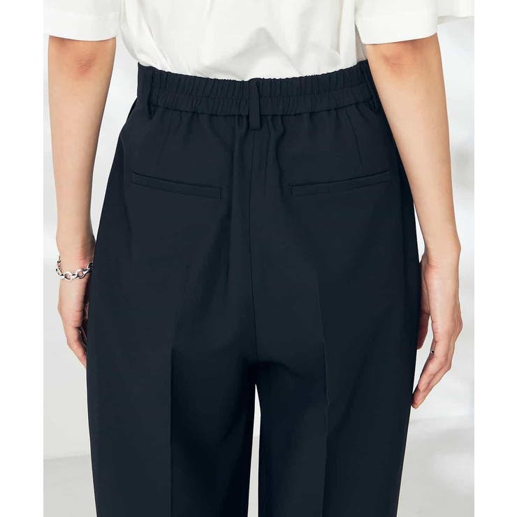 【洗える】タックワイドテーパードパンツ【WEB限定】 | a.v.v【WOMEN】 | 詳細画像31 