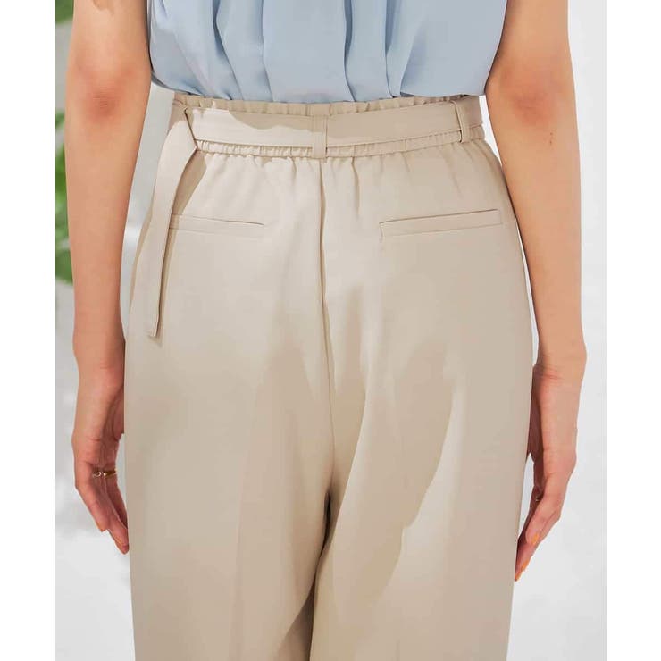 【洗える】ベルト付きストレートパンツ | a.v.v【WOMEN】 | 詳細画像29 