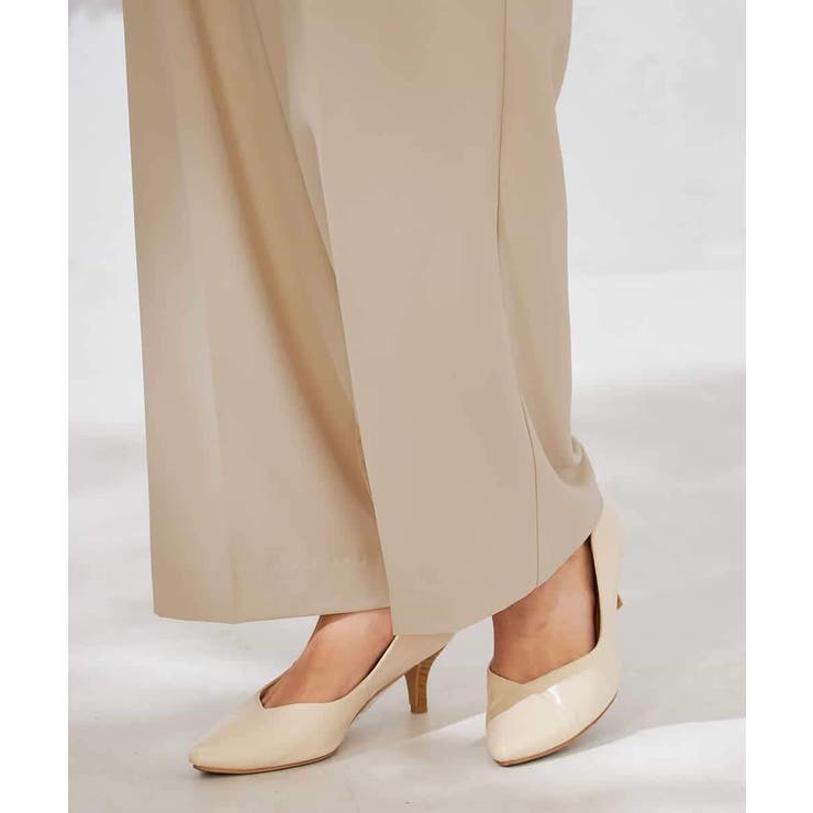 【洗える】ベルト付きストレートパンツ | a.v.v【WOMEN】 | 詳細画像31 