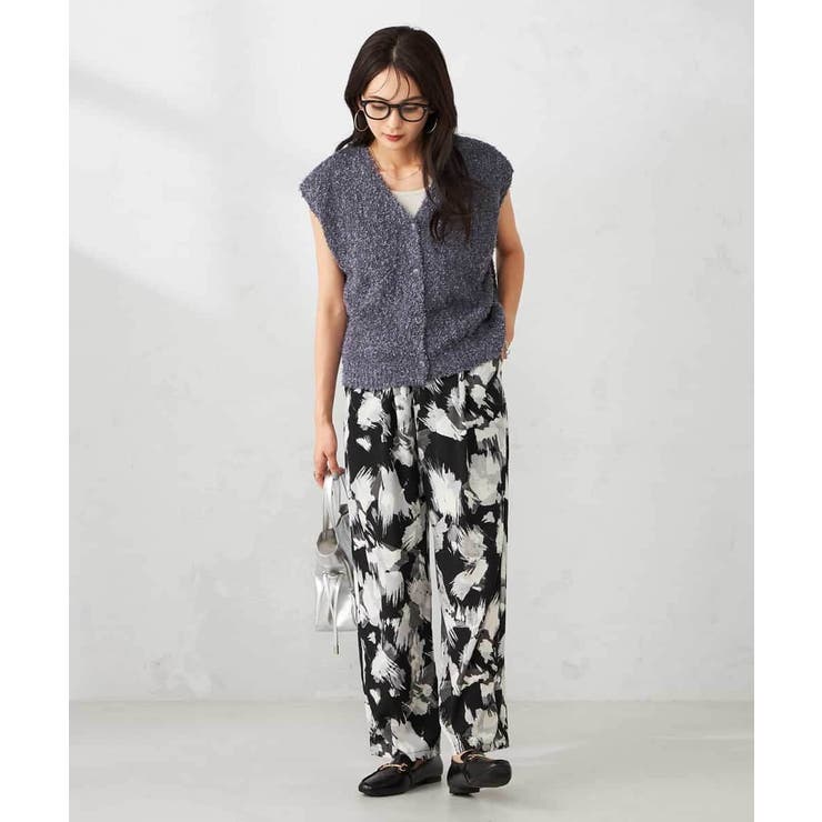 【マシンウォッシャブル】プリントイージーパンツ | a.v.v【WOMEN】 | 詳細画像12 