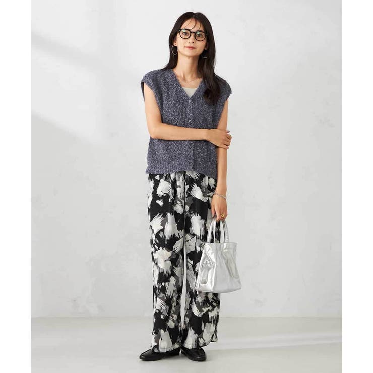 【マシンウォッシャブル】プリントイージーパンツ | a.v.v【WOMEN】 | 詳細画像15 