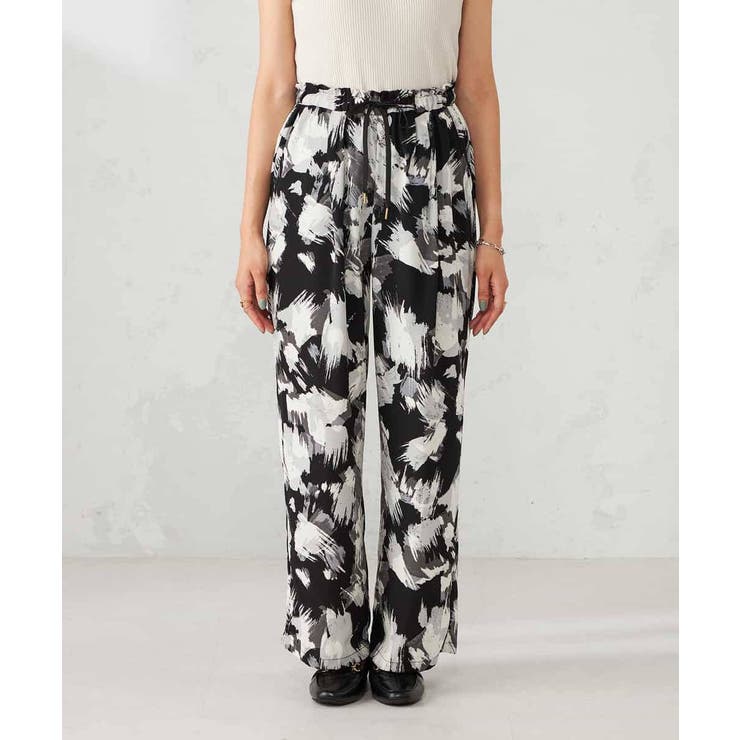 【マシンウォッシャブル】プリントイージーパンツ | a.v.v【WOMEN】 | 詳細画像16 