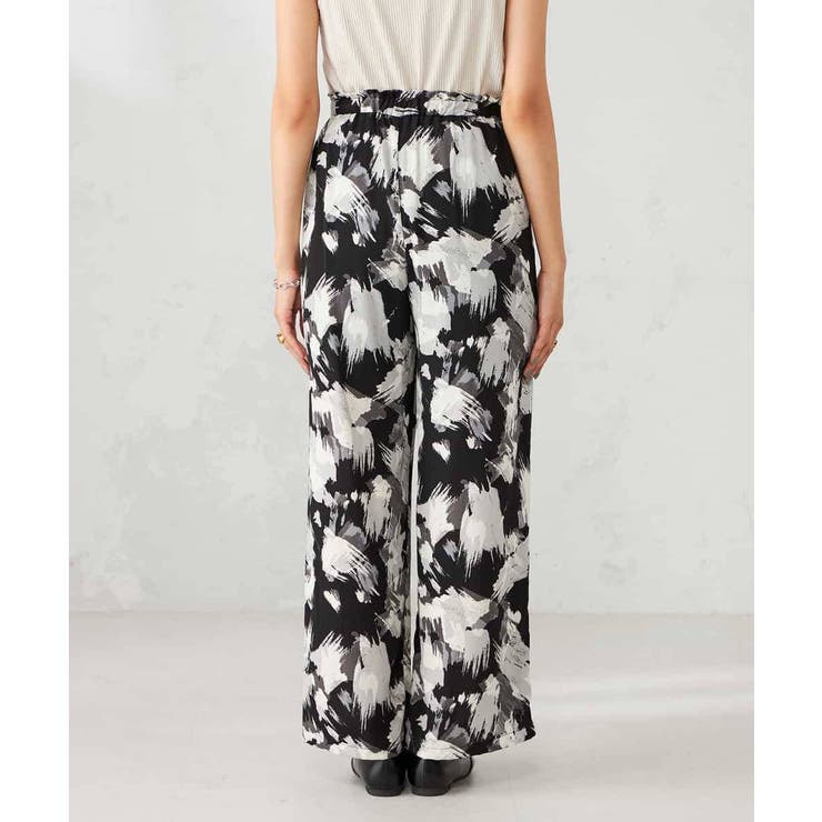 【マシンウォッシャブル】プリントイージーパンツ | a.v.v【WOMEN】 | 詳細画像18 