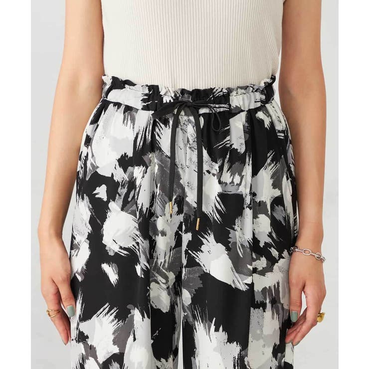 【マシンウォッシャブル】プリントイージーパンツ | a.v.v【WOMEN】 | 詳細画像19 