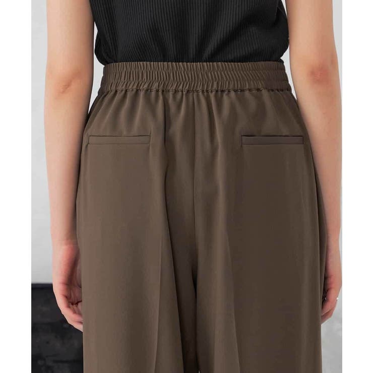 【接触冷感/UVカット/吸水速乾】美ラクるスッキリ見えワイドパンツ | a.v.v【WOMEN】 | 詳細画像23 