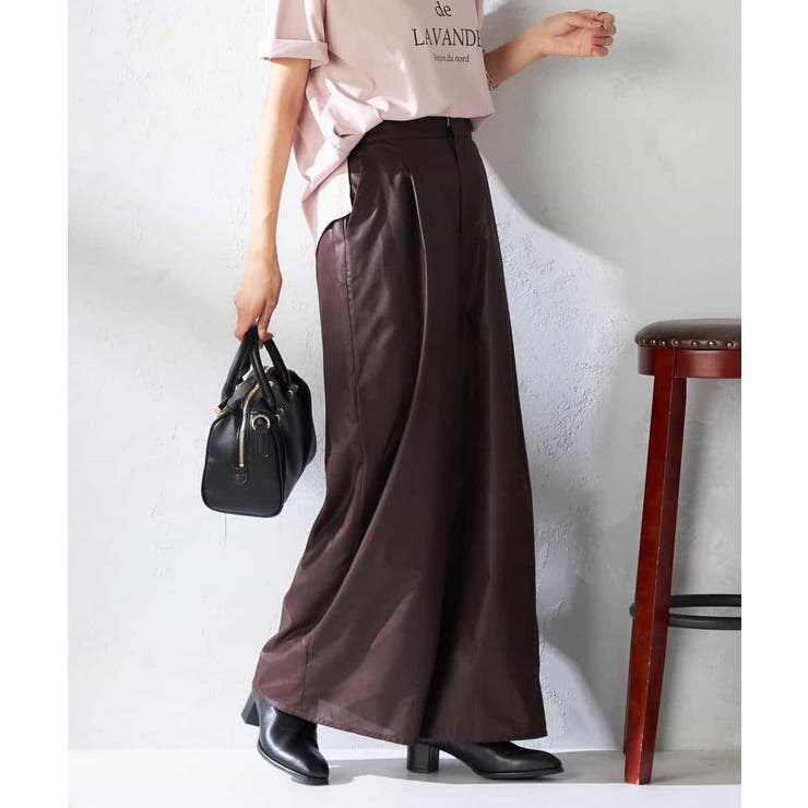 シアーワイドパンツ | a.v.v【WOMEN】 | 詳細画像14 