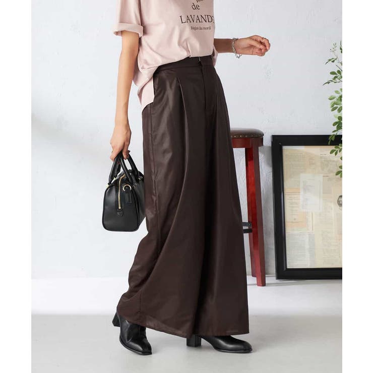 シアーワイドパンツ | a.v.v【WOMEN】 | 詳細画像19 