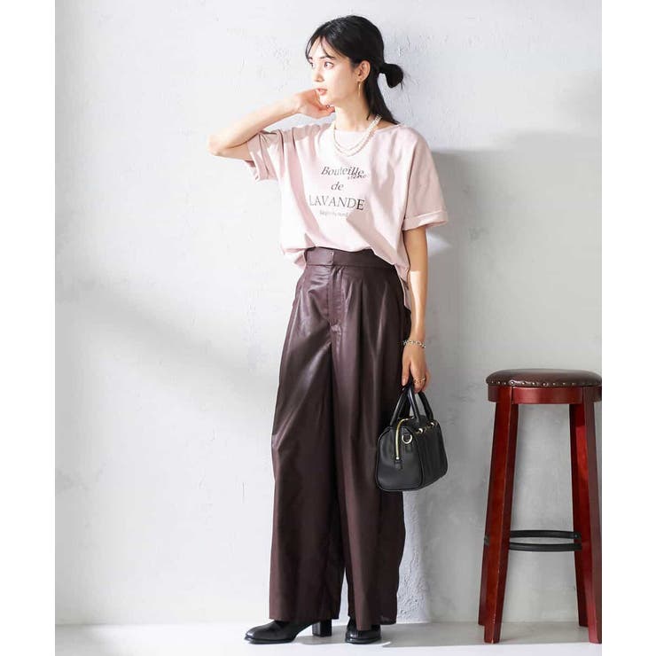 シアーワイドパンツ | a.v.v【WOMEN】 | 詳細画像24 