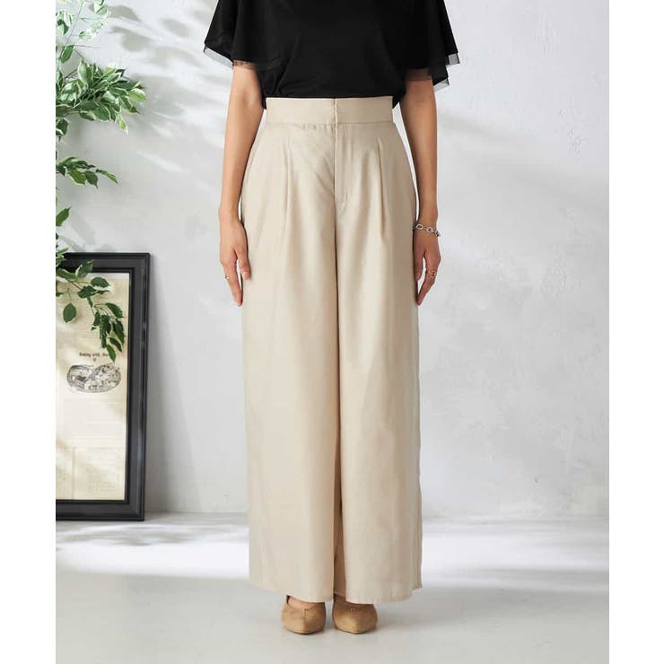 シアーワイドパンツ | a.v.v【WOMEN】 | 詳細画像35 