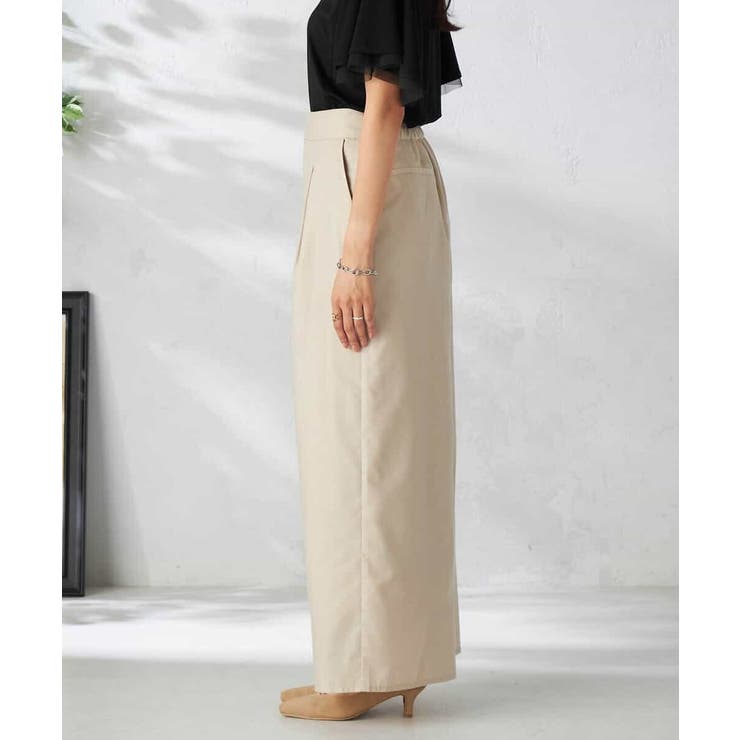 シアーワイドパンツ | a.v.v【WOMEN】 | 詳細画像36 