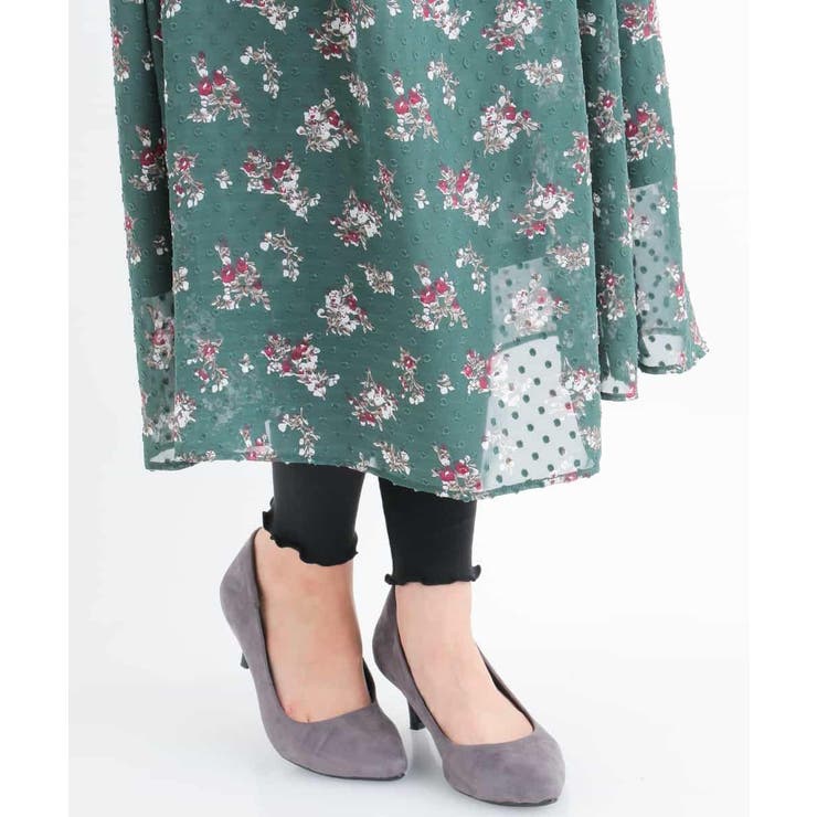 ブラック | リブメロウレギンス | a.v.v【WOMEN】