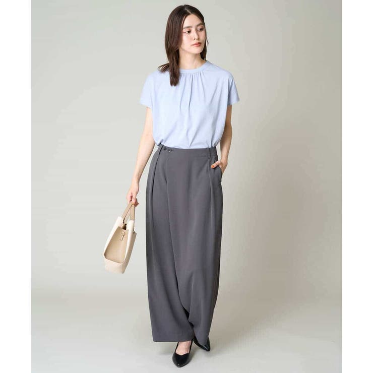 ラップワイドパンツ | a.v.v【WOMEN】 | 詳細画像11 