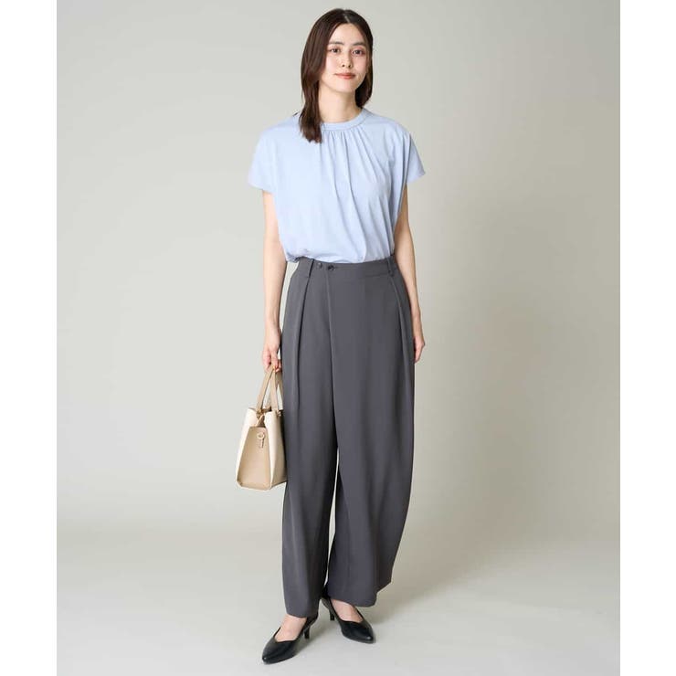 ラップワイドパンツ | a.v.v【WOMEN】 | 詳細画像14 