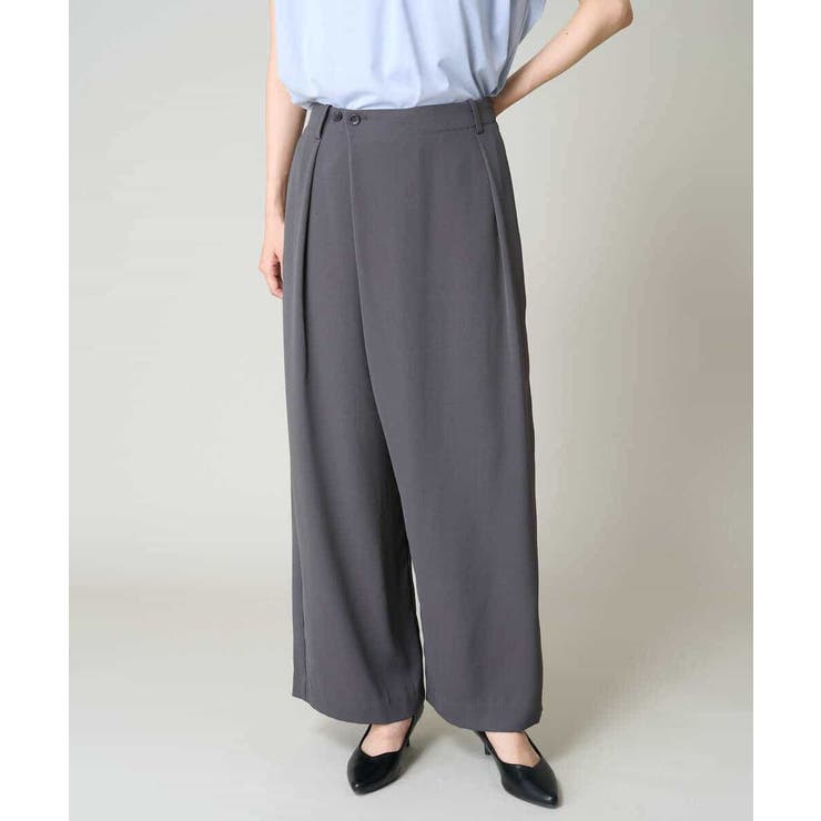 ラップワイドパンツ | a.v.v【WOMEN】 | 詳細画像15 