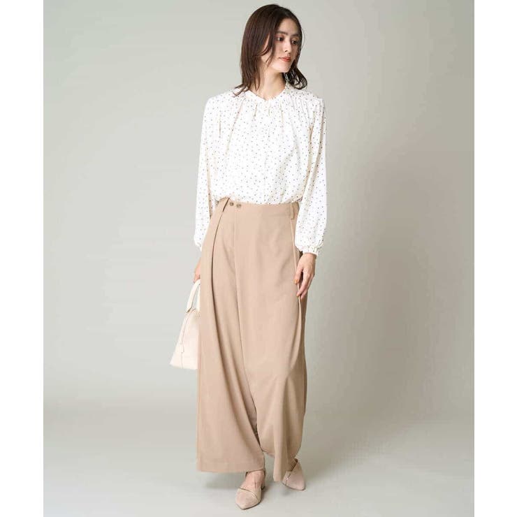 ラップワイドパンツ | a.v.v【WOMEN】 | 詳細画像5 