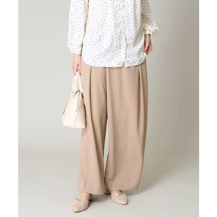 ラップワイドパンツ | a.v.v【WOMEN】 | 詳細画像6 