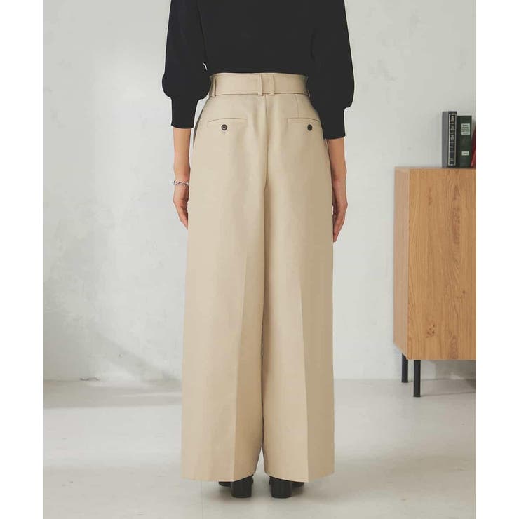 ベルテッドワイドパンツ | a.v.v【WOMEN】 | 詳細画像19 