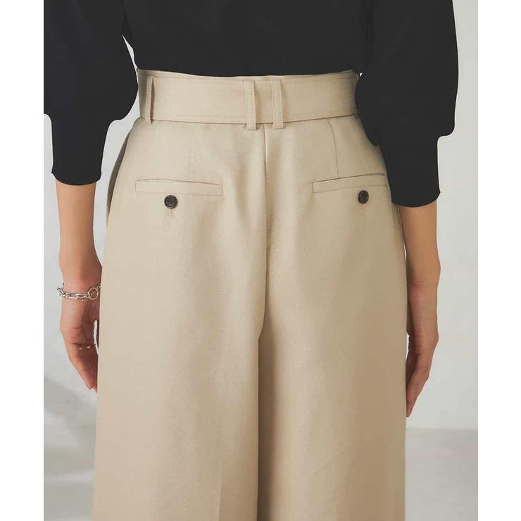 ベルテッドワイドパンツ | a.v.v【WOMEN】 | 詳細画像21 