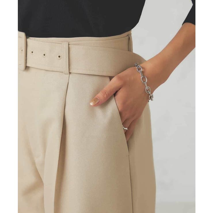 ベルテッドワイドパンツ | a.v.v【WOMEN】 | 詳細画像22 