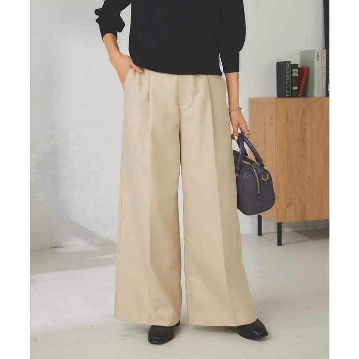 ベルテッドワイドパンツ | a.v.v【WOMEN】 | 詳細画像33 