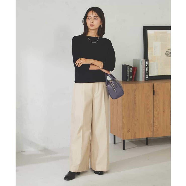 ベルテッドワイドパンツ | a.v.v【WOMEN】 | 詳細画像6 