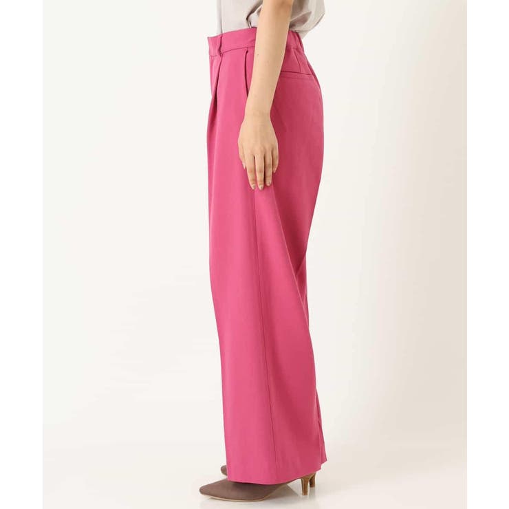 【毛玉になりにくい/洗える】ワイドパンツ | a.v.v【WOMEN】 | 詳細画像25