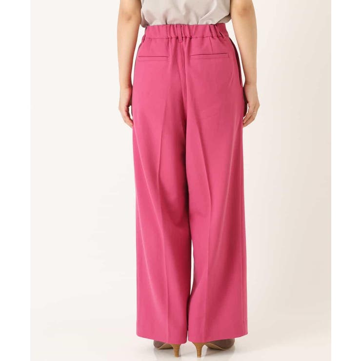 【毛玉になりにくい/洗える】ワイドパンツ | a.v.v【WOMEN】 | 詳細画像26