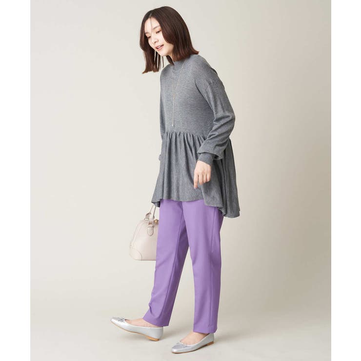 【イージーケア】美楽るタックテーパードパンツ | a.v.v【WOMEN】 | 詳細画像20 