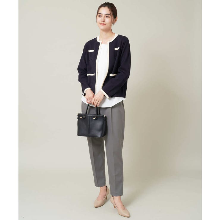 【イージーケア】美楽るタックテーパードパンツ | a.v.v【WOMEN】 | 詳細画像23 