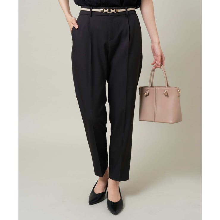 【イージーケア】美楽るタックテーパードパンツ | a.v.v【WOMEN】 | 詳細画像38 