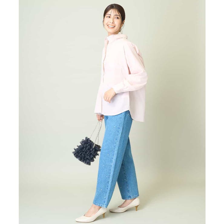 ビジューデニムパンツ | a.v.v【WOMEN】 | 詳細画像16 