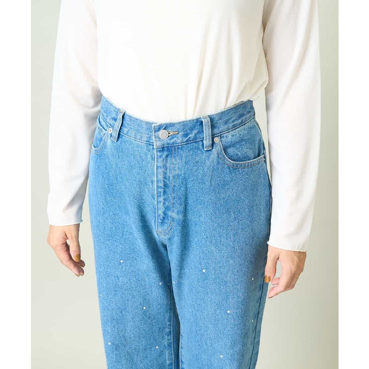 ビジューデニムパンツ | a.v.v【WOMEN】 | 詳細画像20 