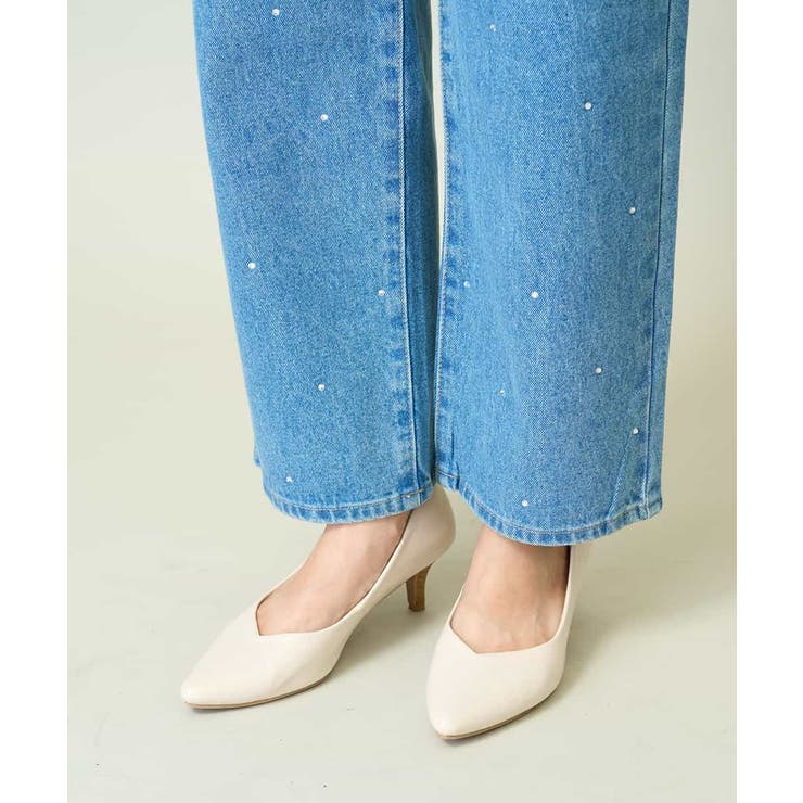 ビジューデニムパンツ | a.v.v【WOMEN】 | 詳細画像23 