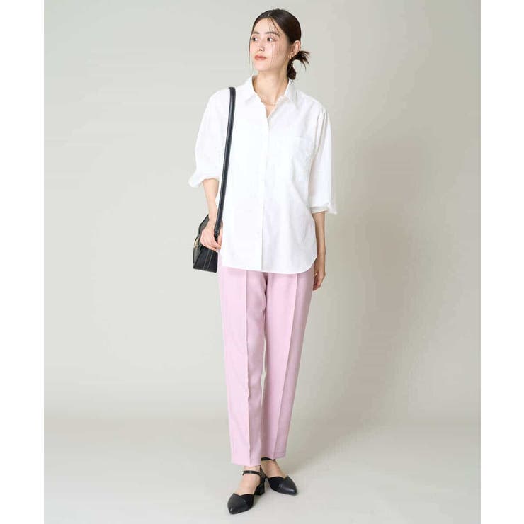 【洗える/イージーケア/毛玉になりにくい】美楽るイージーテーパードパンツ | a.v.v【WOMEN】 | 詳細画像11 