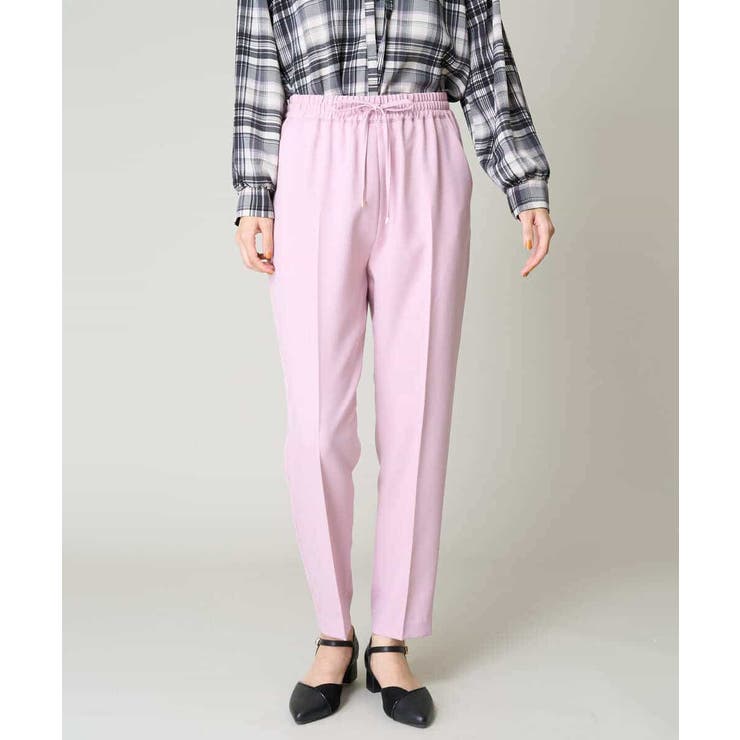 【洗える/イージーケア/毛玉になりにくい】美楽るイージーテーパードパンツ | a.v.v【WOMEN】 | 詳細画像12 