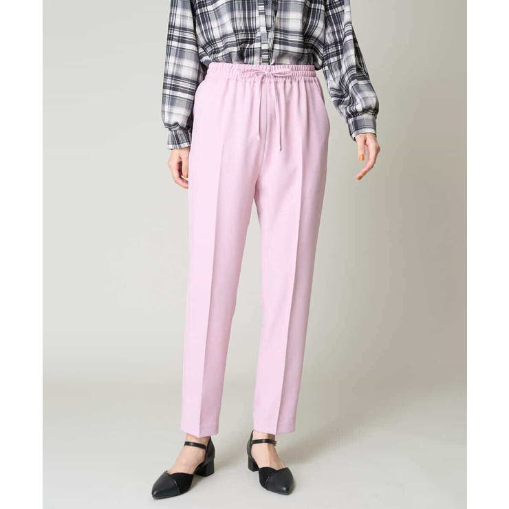 【洗える/イージーケア/毛玉になりにくい】美楽るイージーテーパードパンツ | a.v.v【WOMEN】 | 詳細画像13 