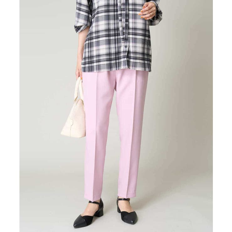 【洗える/イージーケア/毛玉になりにくい】美楽るイージーテーパードパンツ | a.v.v【WOMEN】 | 詳細画像2 