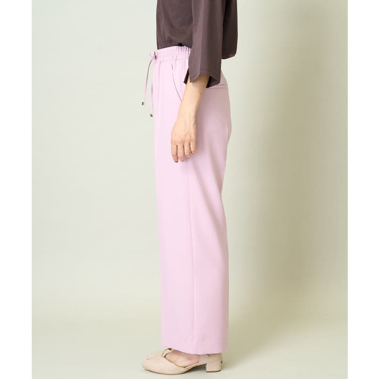 【洗える/イージーケア/毛玉になりにくい】美楽るイージーワイドパンツ | a.v.v【WOMEN】 | 詳細画像6 